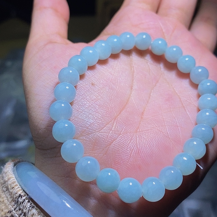 未镶嵌手串翡翠天然缅甸A货翡翠7.3