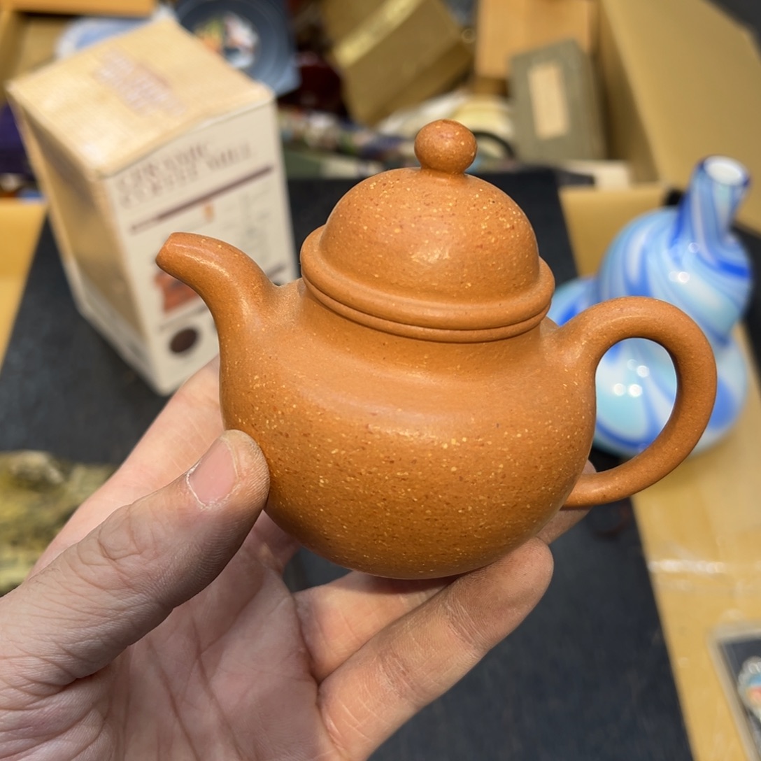 紫砂中古工艺品摆件