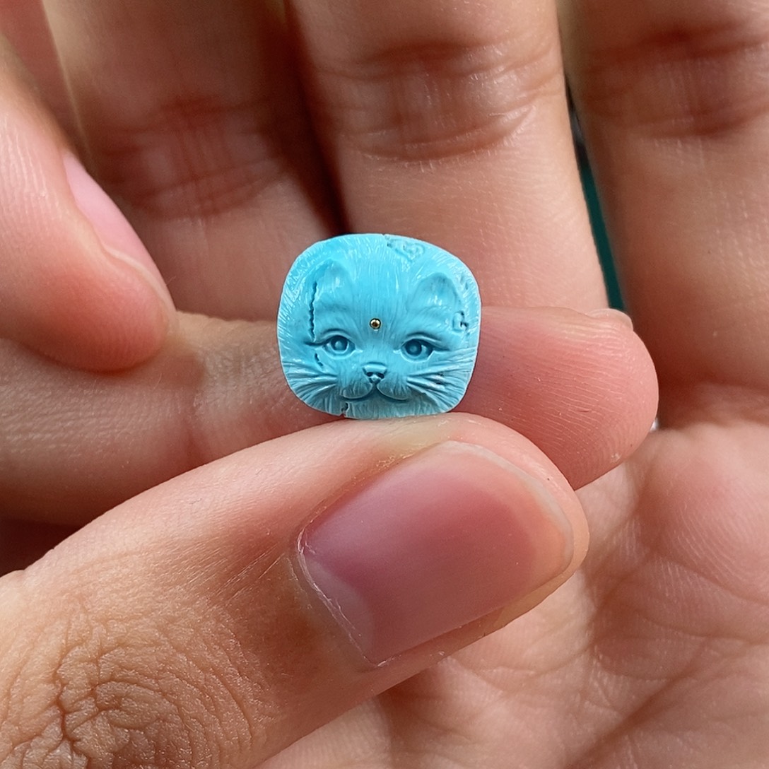 绿松石珠宝奇石未镶嵌