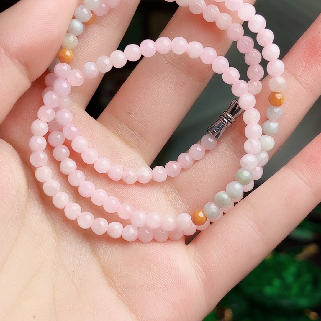 颈饰未镶嵌翡翠多样性