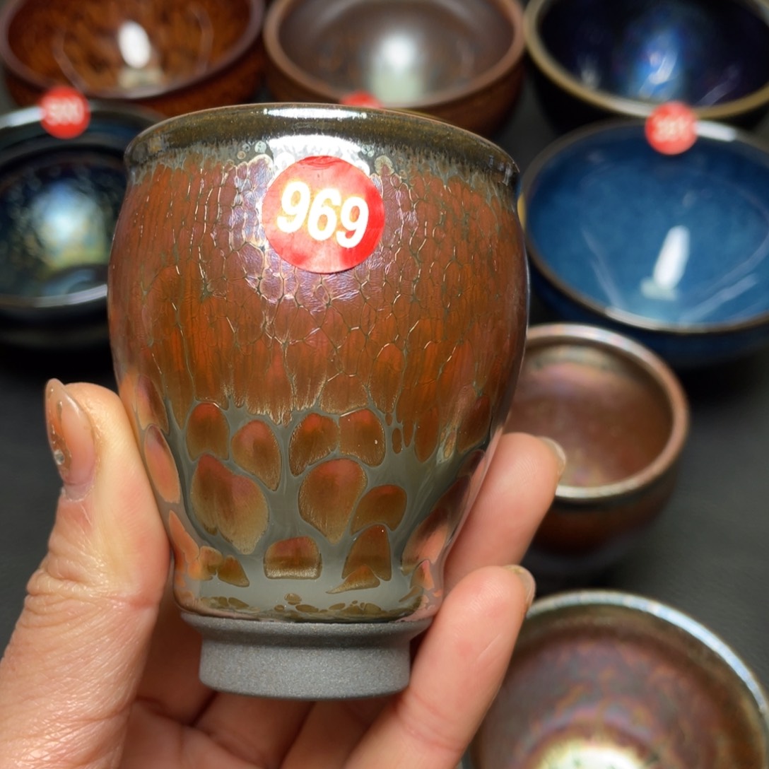 茶盏华*姐969 建窑建盏茶盏