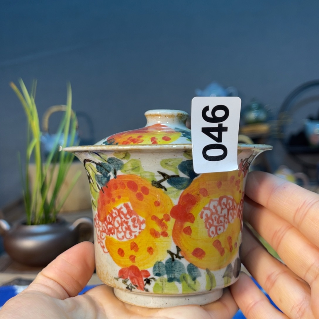 杯素浅陶瓷手工手绘