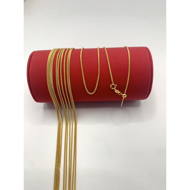 [48小时鉴赏期]     黄针式肖邦链项链