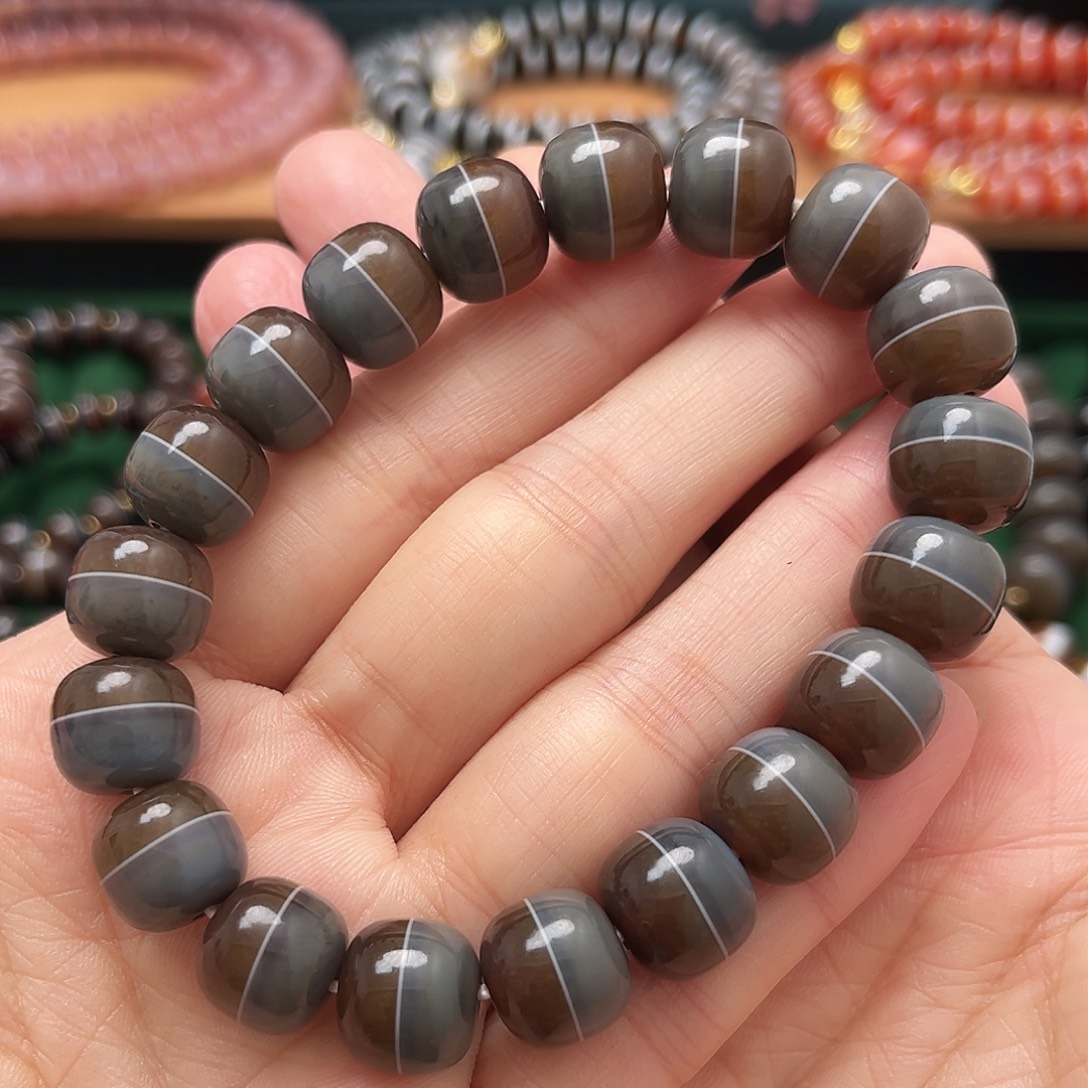 玛瑙/玉髓合金手串