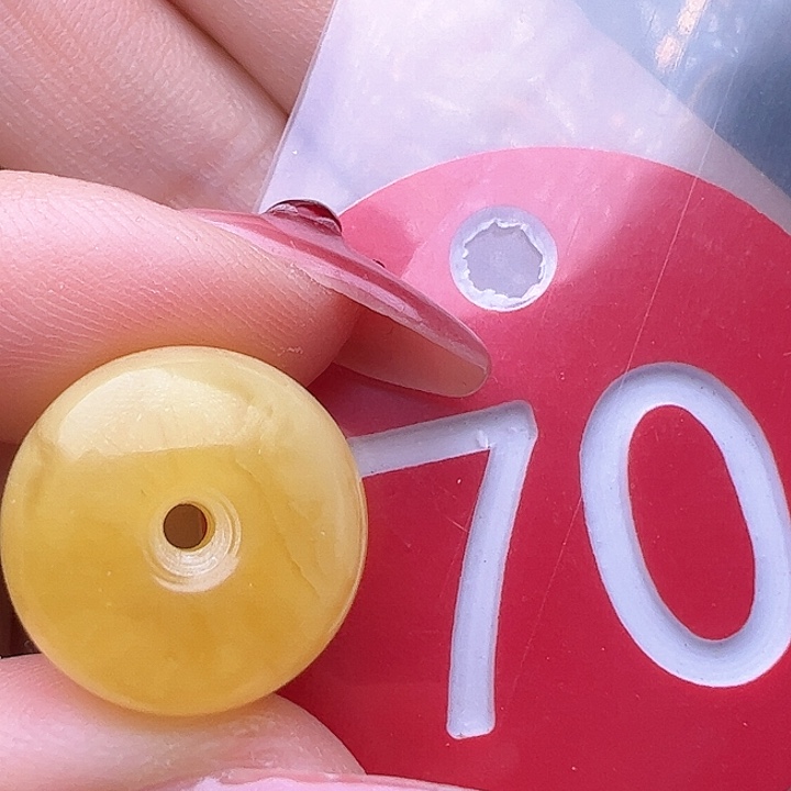 蜜蜡裸石未镶嵌14.8/9.8mm 墩子