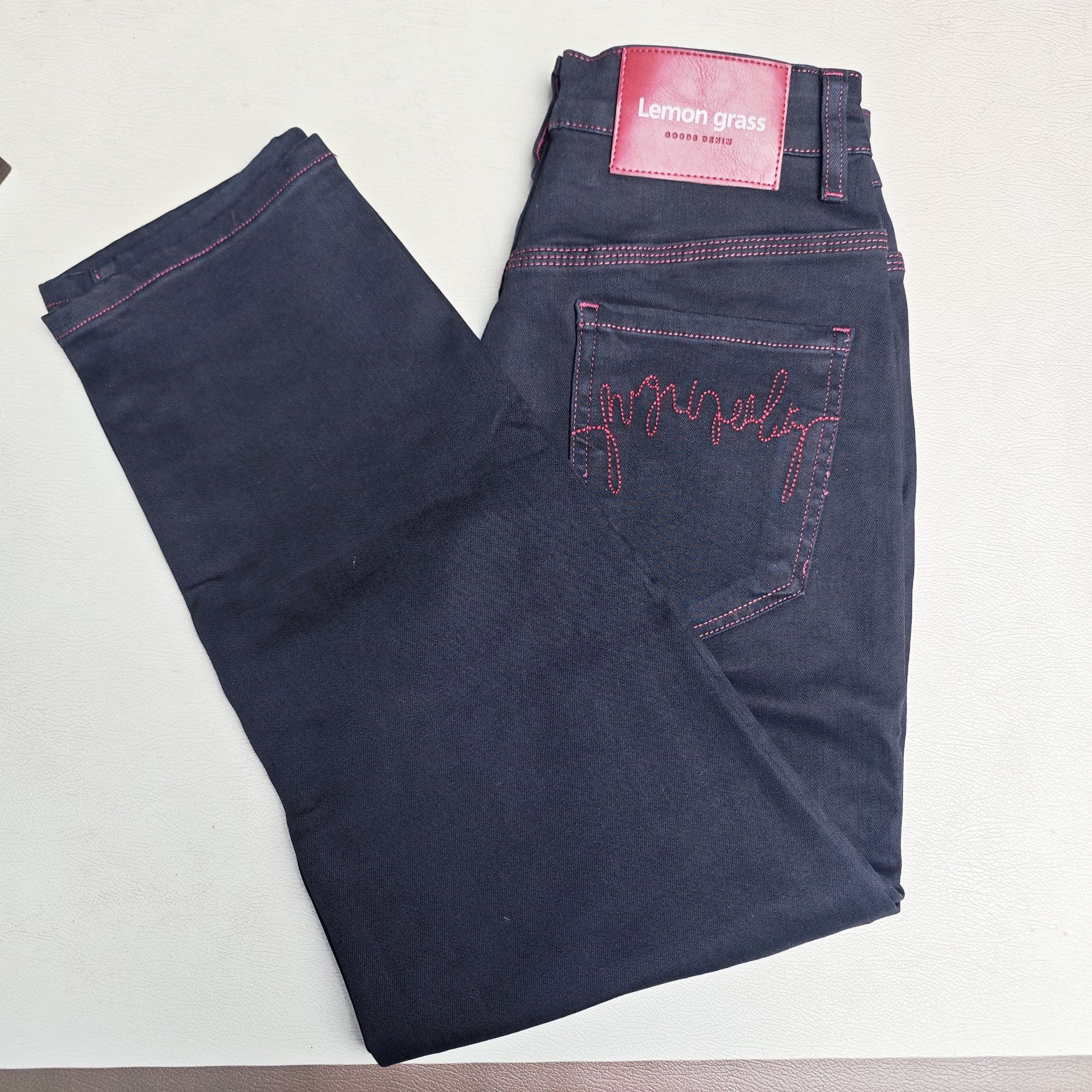 【老爹裤】潮流高腰窄版阔腿直筒裤显瘦休闲百搭垂感女牛仔裤