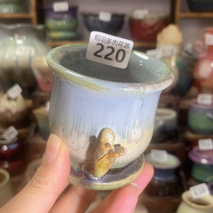 红陶内口径7高度8