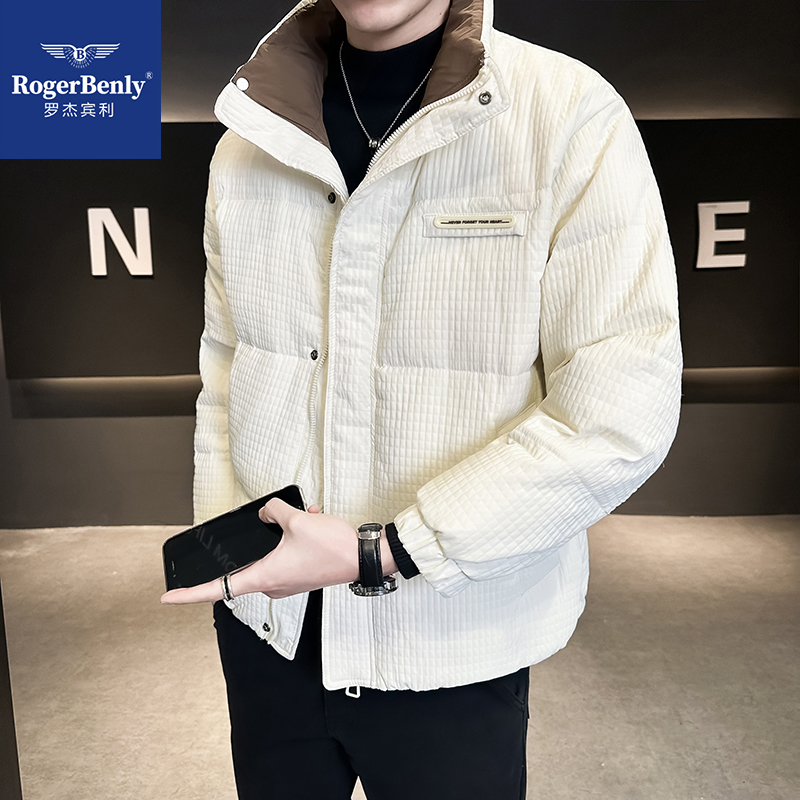 【璐璐专属】罗杰宾利羽绒服冬季立领设计保暖休闲男士外套866696