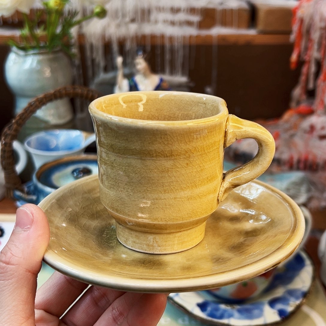 咖啡杯和茶杯是很配噢哦