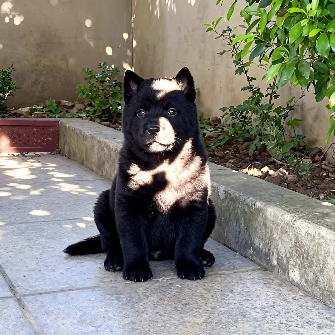 五黑犬幼犬好养幼宠中华田园犬唐狗看门狗狩猎犬巡山犬忠诚护主狗