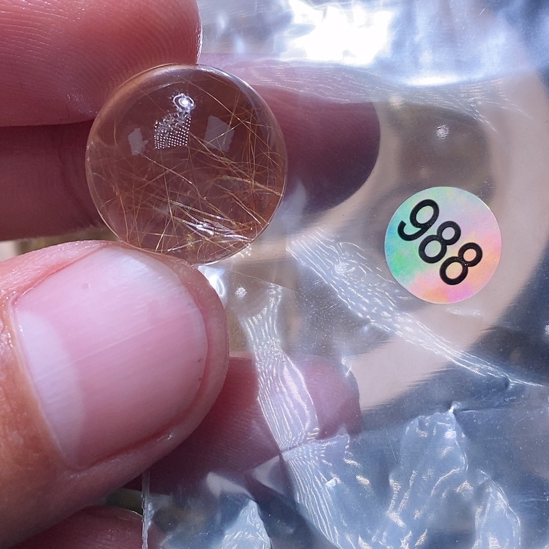 佳***-手链未镶嵌发晶天然水晶