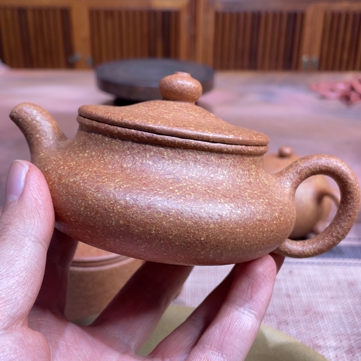 贪***哥茶壶紫砂宜兴紫砂原矿紫砂壶