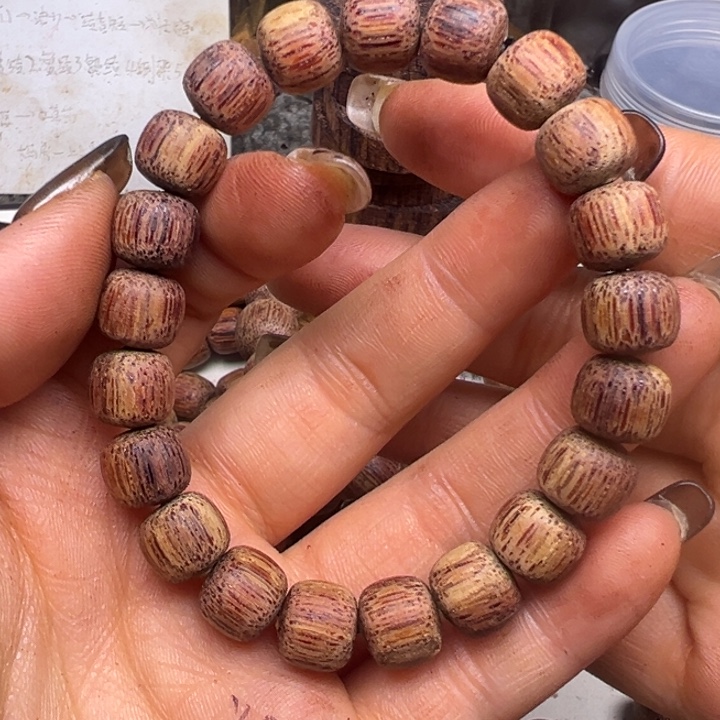 降真香手串/手链降真香10老型白油东芝结晶超一档