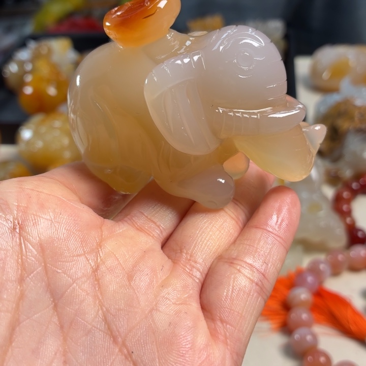 玛瑙/玉髓未镶嵌吊坠(不含链)