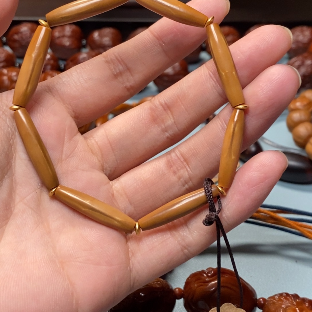 手串/手链橄榄核实心籽0.6