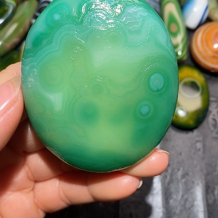 金***蛙玛瑙/玉髓合金颈饰