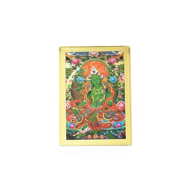 绿度母卡卡/张FL-2180-1