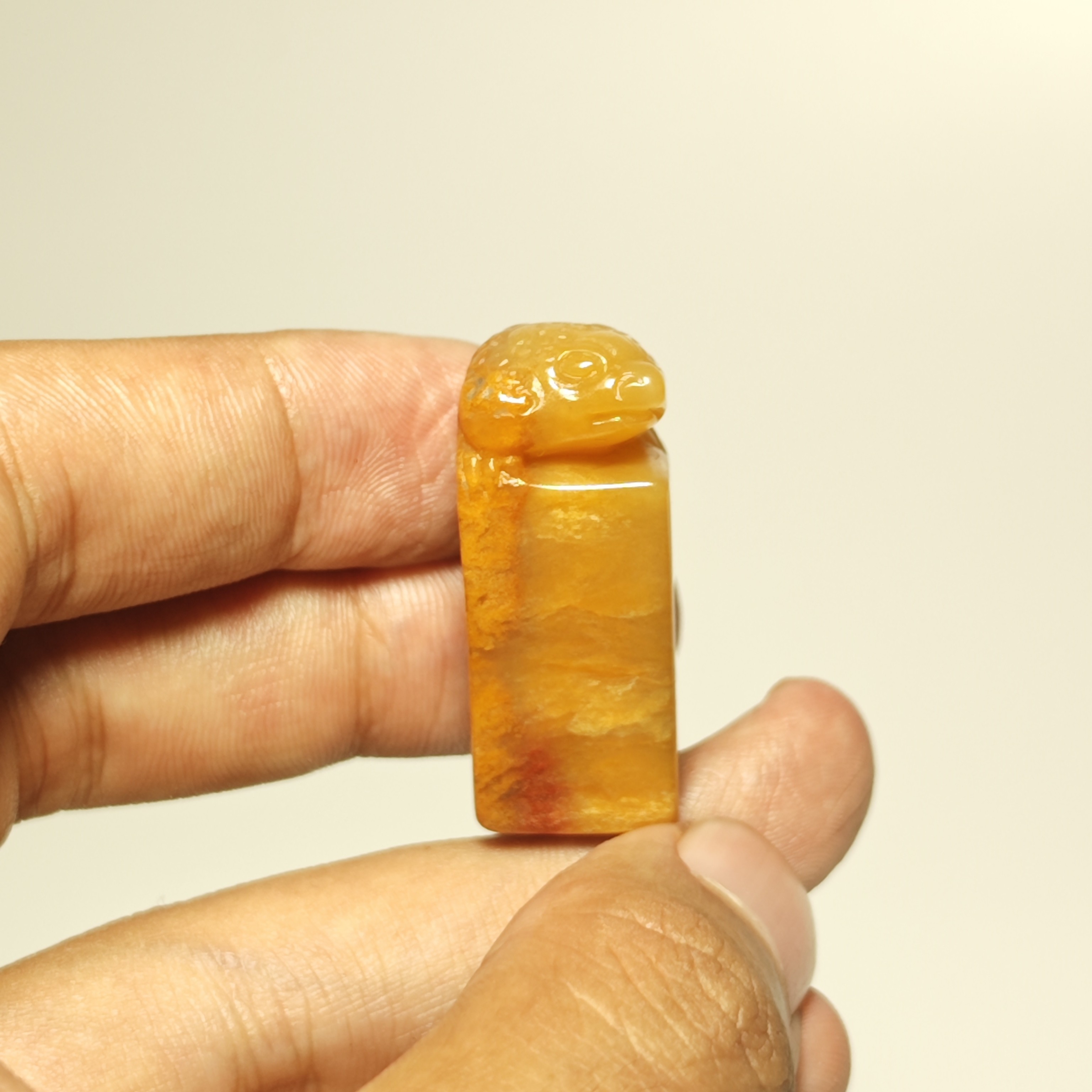 寿山老高山金蟾招财辟邪