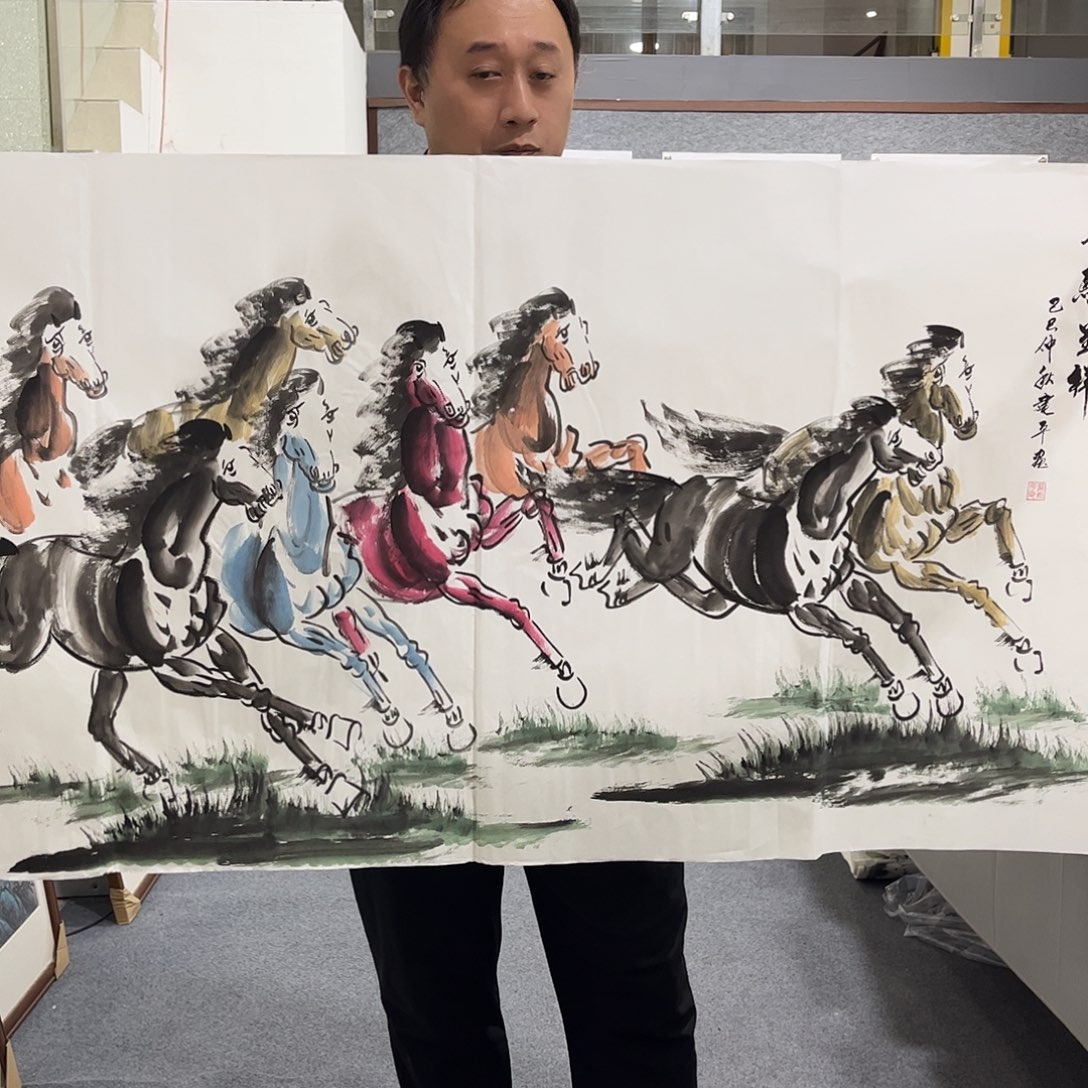 国画LT国画作品单幅任发