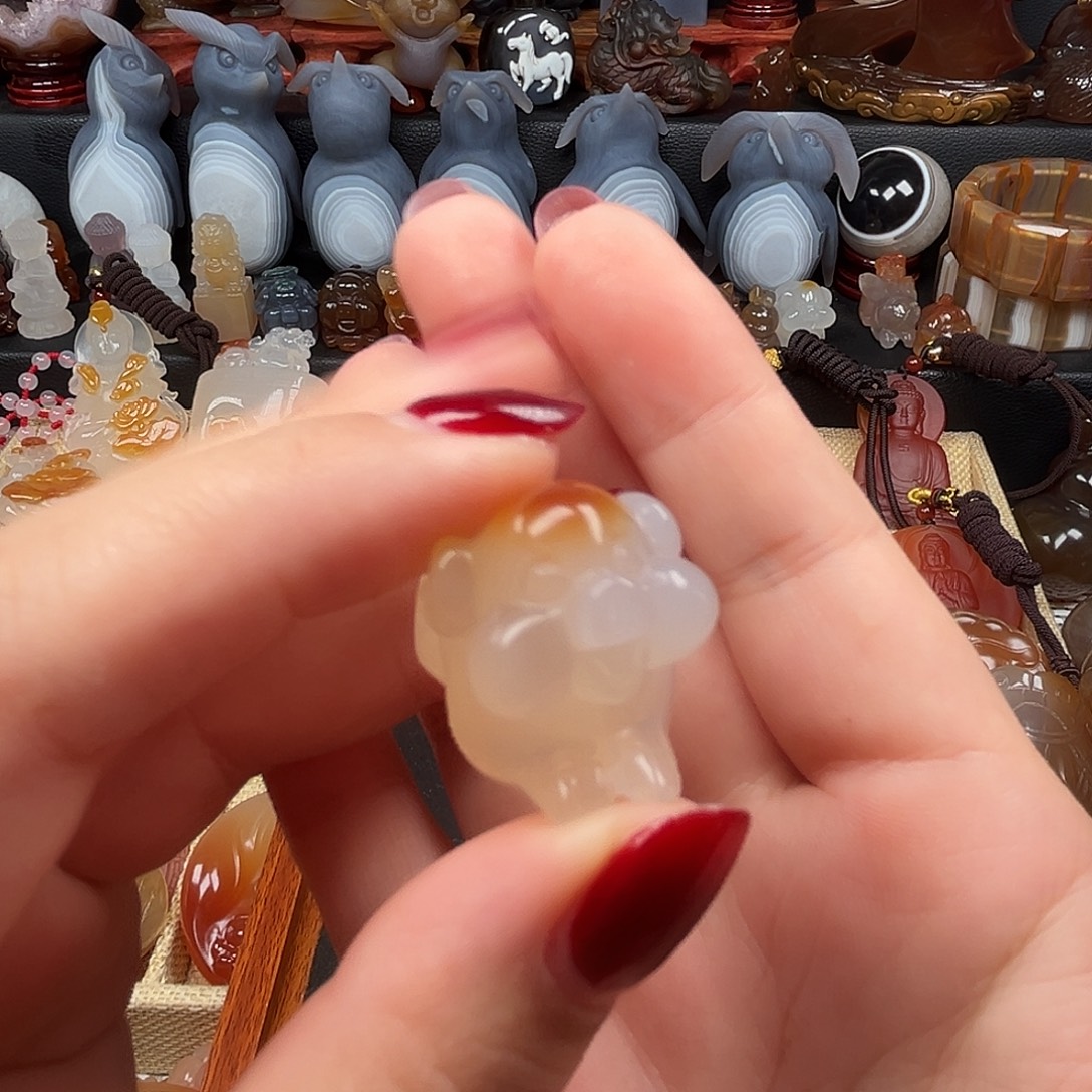 玛瑙/玉髓未镶嵌颈饰