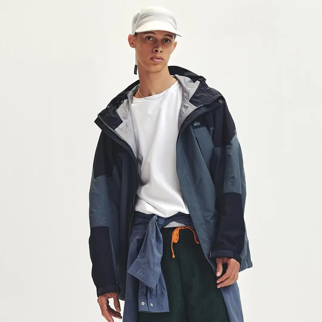 现货日单 WT 3L MASSIF JACKET 户外运动防水透气冲锋衣夹克男款