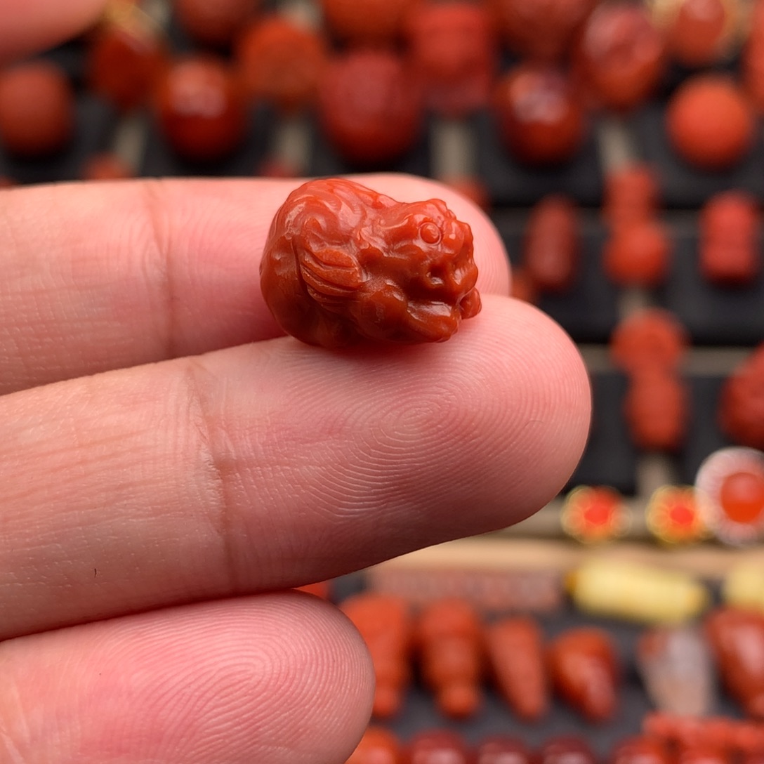 南红玛瑙貔貅10+未镶嵌