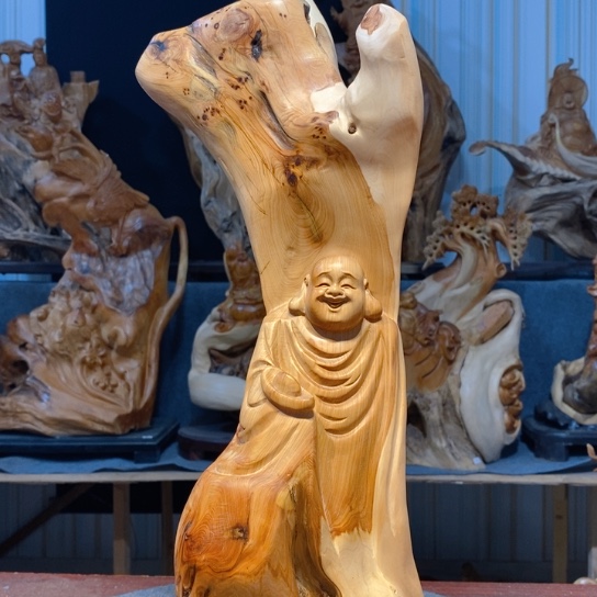 柏木（崖柏）根雕摆件