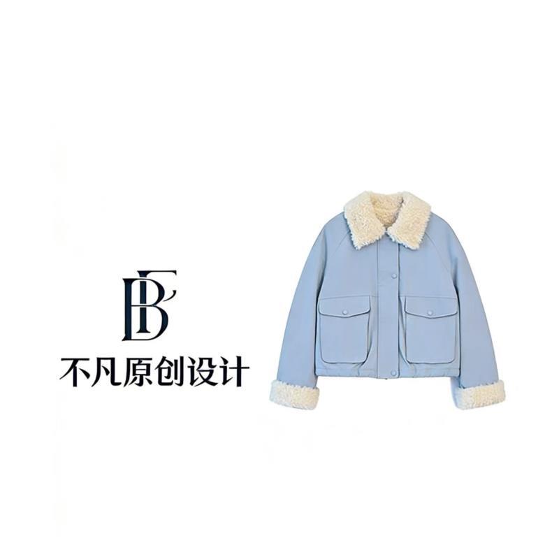 Bufan.原创设计【K115】羊羔保暖外套