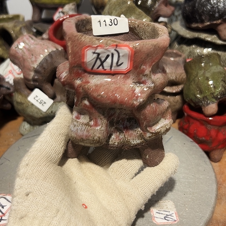 粗陶花盆制作就这样了