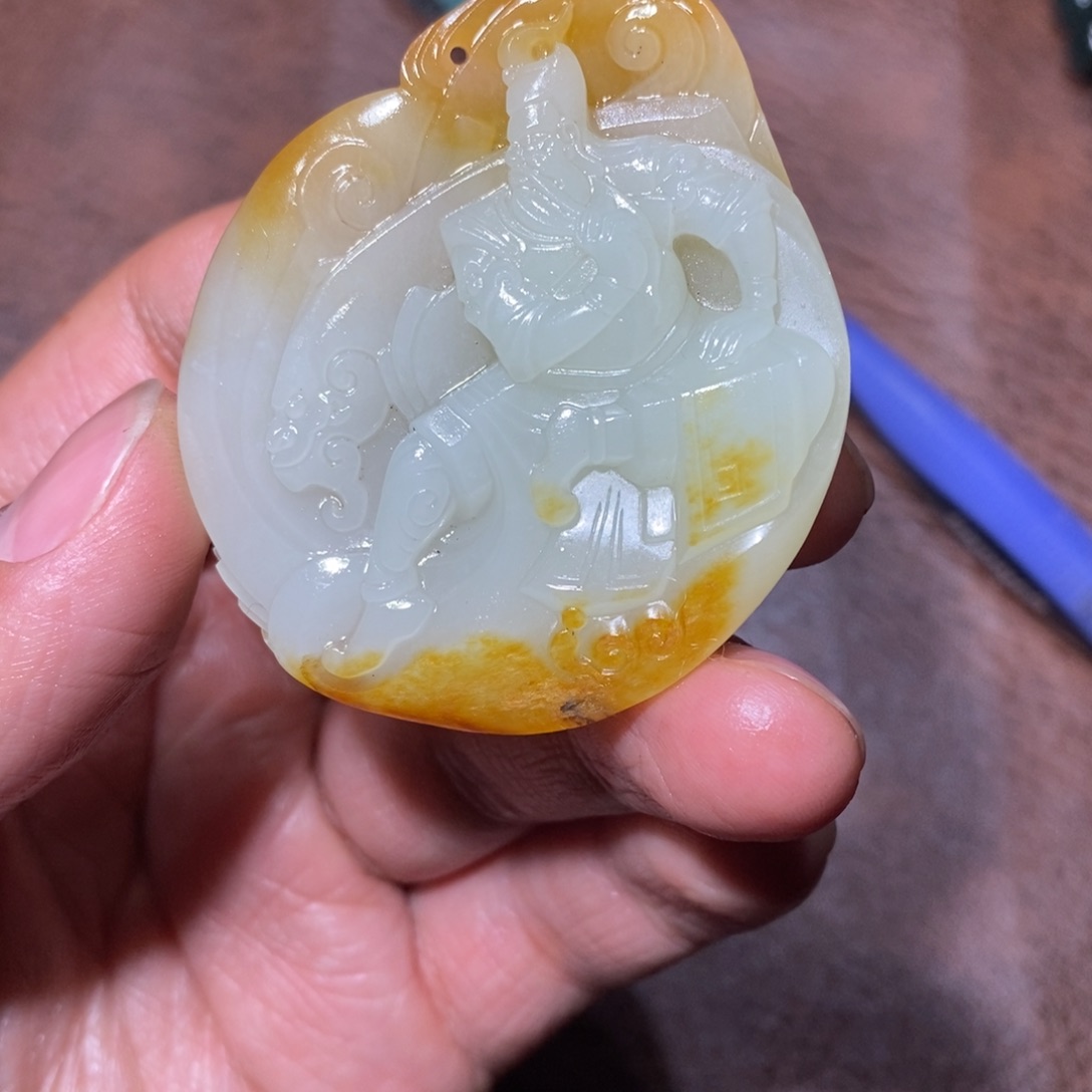 和田玉挂件未镶嵌