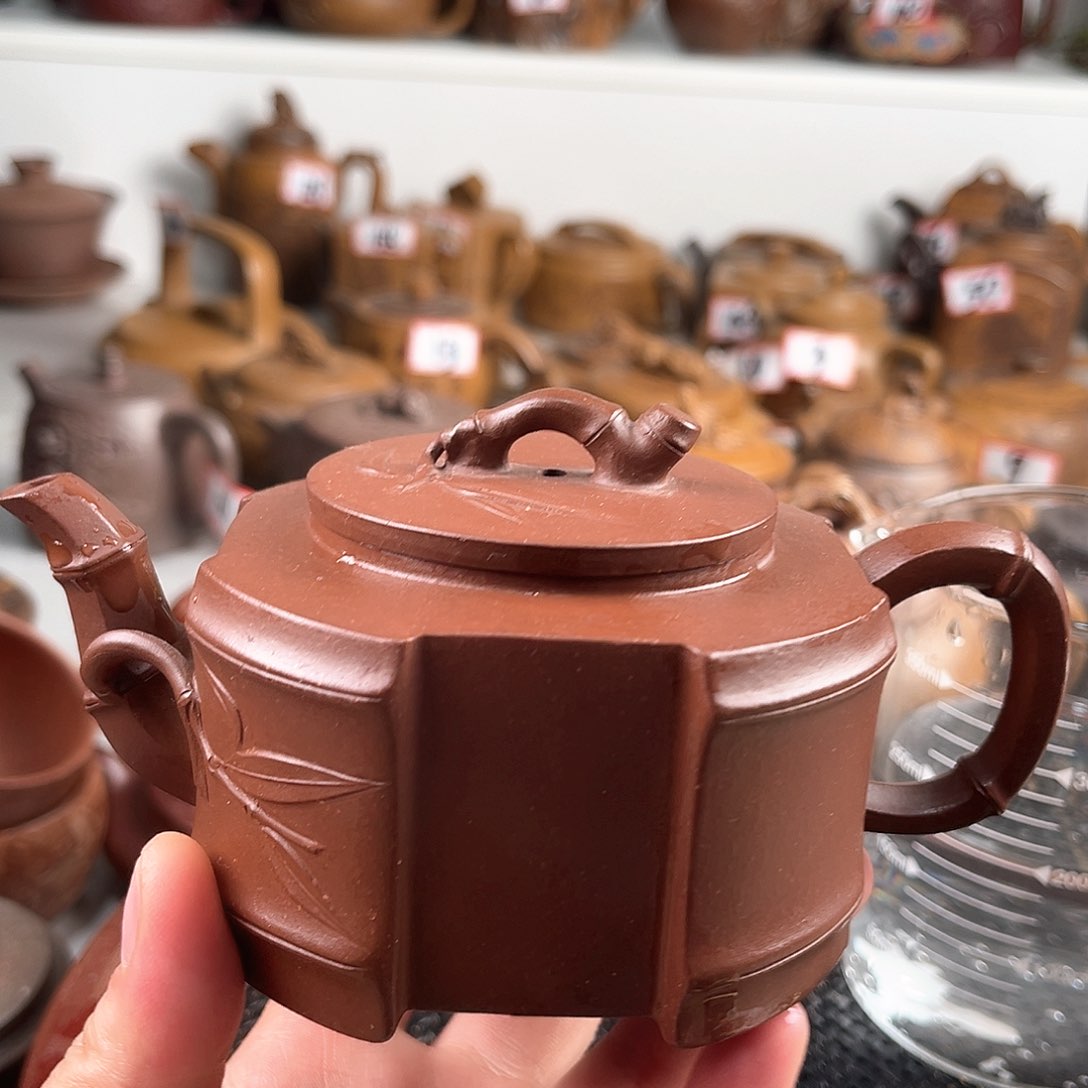 紫泥茶壶宜兴紫砂