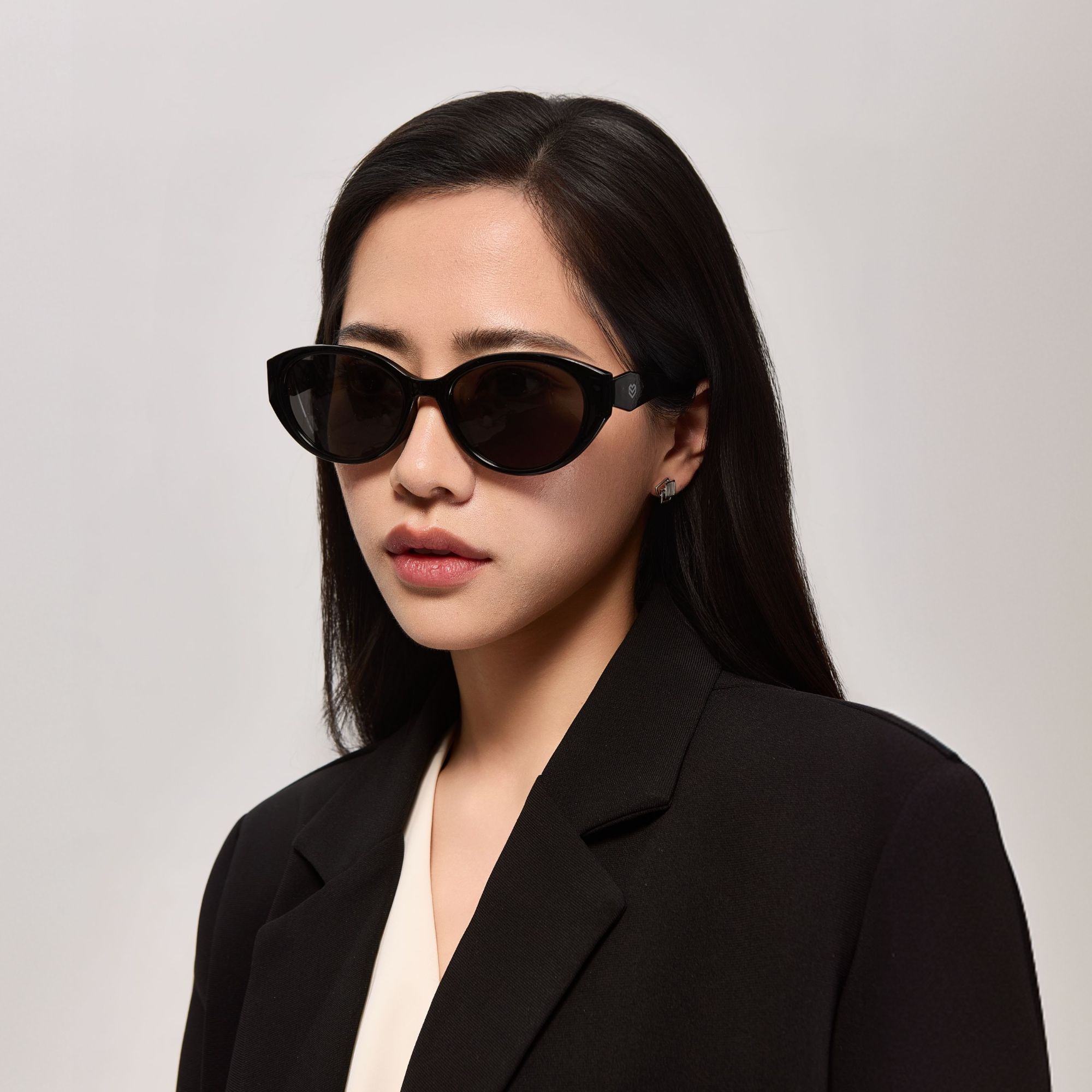 Conant/康耐特92017F明星同款时尚复古猫眼近视太阳镜薄防紫外线