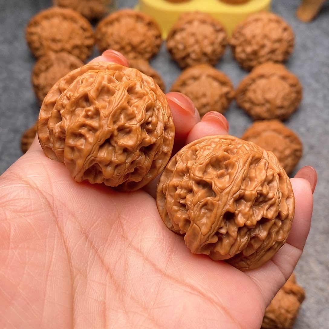 文玩核桃把件精品苹果40全品