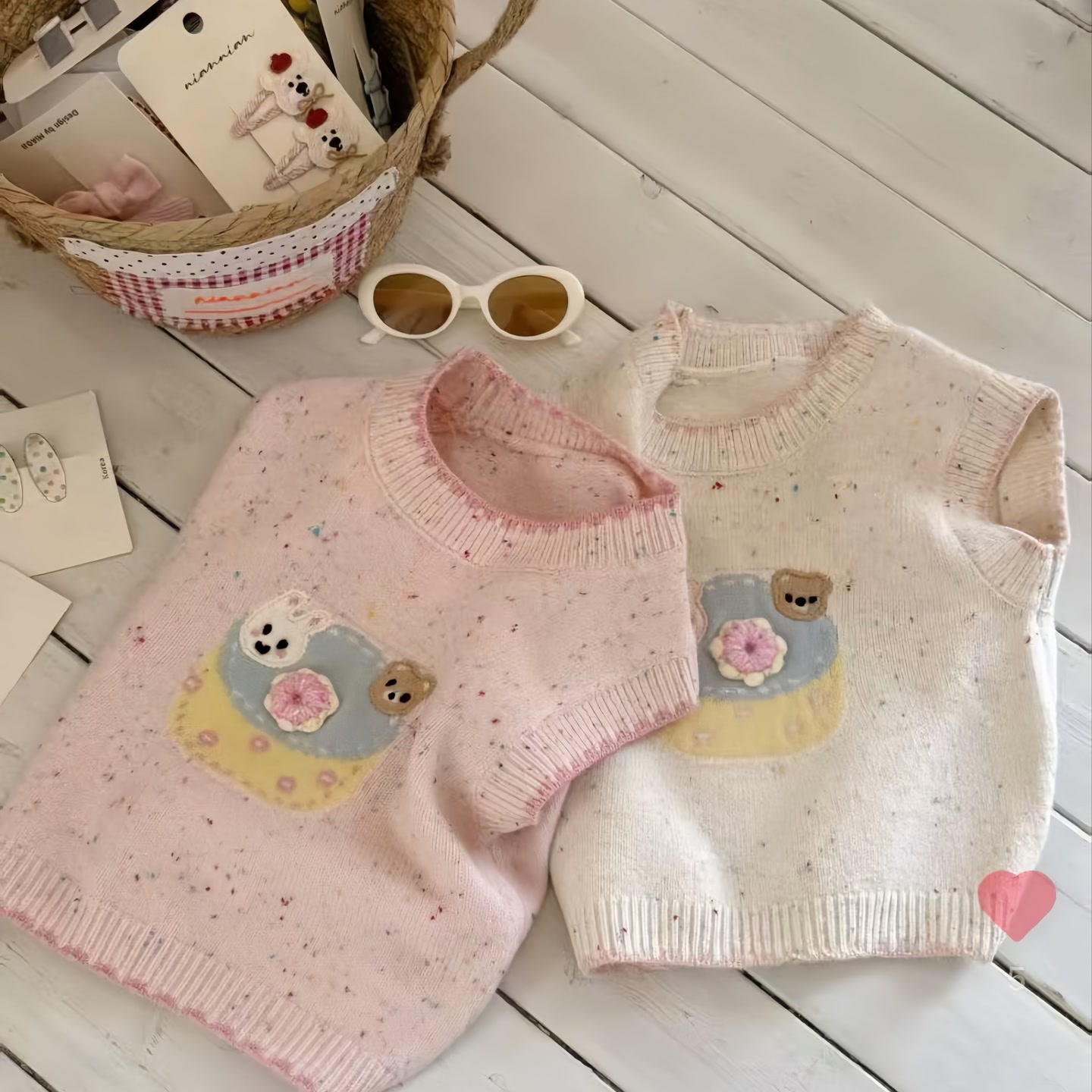 2025款秋季儿童上新时尚秋衣奇趣小马甲MY004