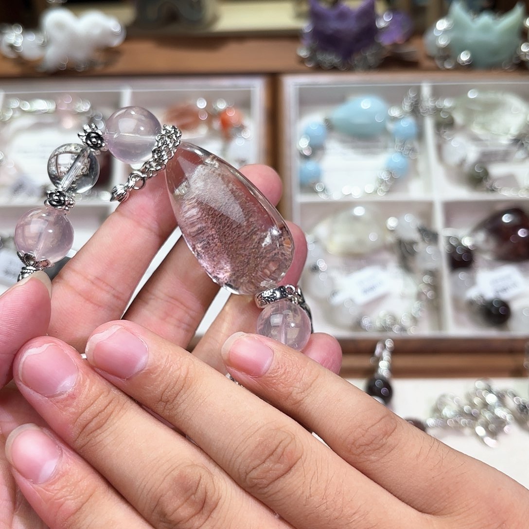 @****水晶手串合金水晶