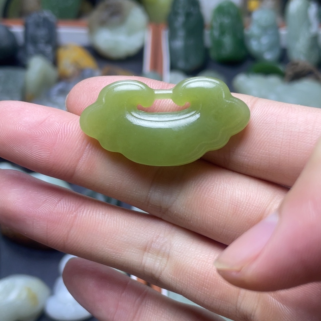 吊坠(不含链)未镶嵌和田玉