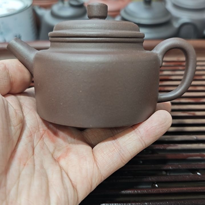 紫砂茶壶共*紫泥内推德中160cc
