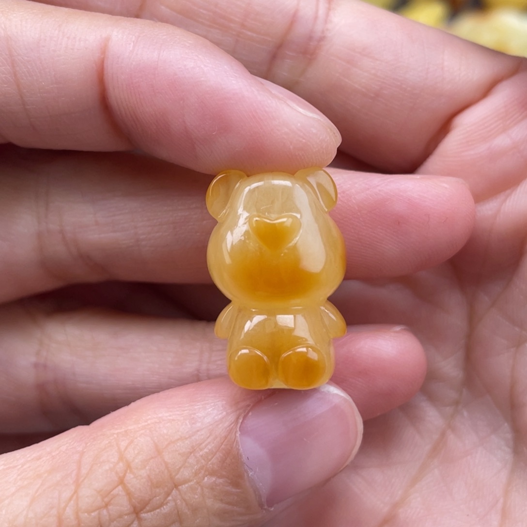 裸石琥珀未镶嵌蜜蜡