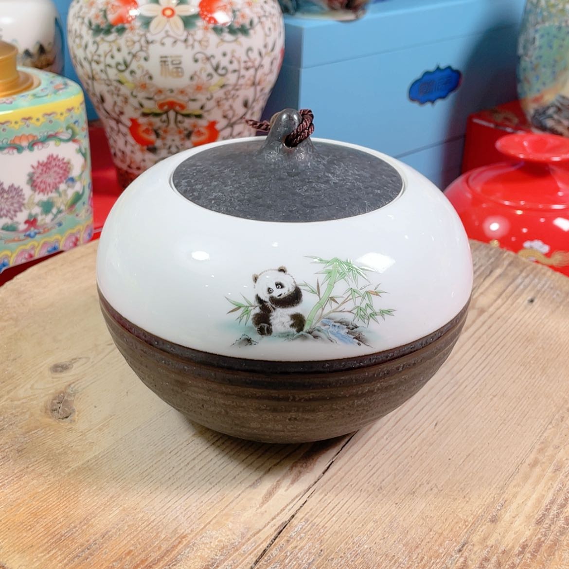 【闪购商品】罐陶瓷茶叶罐密封罐