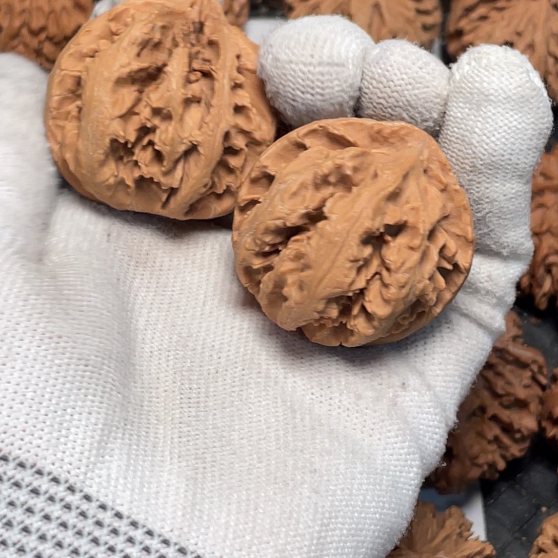 有***了桃核把件6 秦岭灯笼野生小众