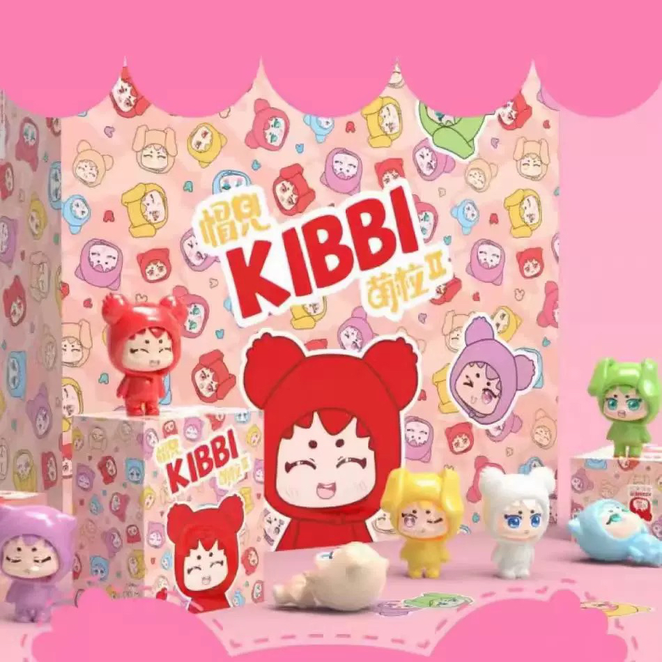 【踩后三】 帽兜二代萌粒甜度彩透盲盒手办