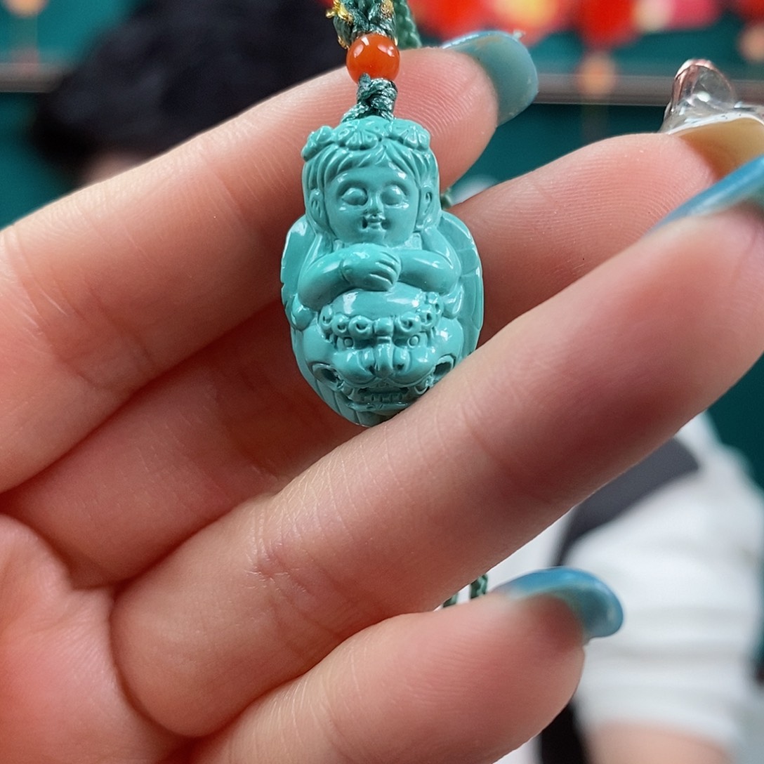 绿松石珠宝奇石未镶嵌