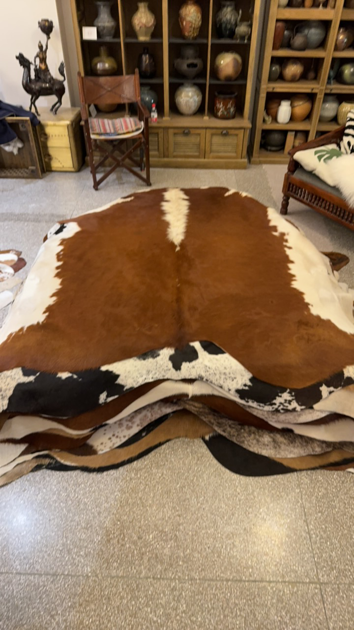 【本尼家】c28 220*210cm专拍牛皮地毯