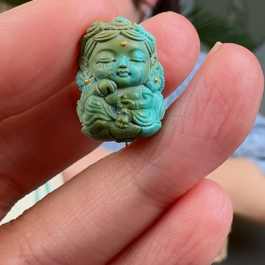 绿松石珠宝奇石未镶嵌