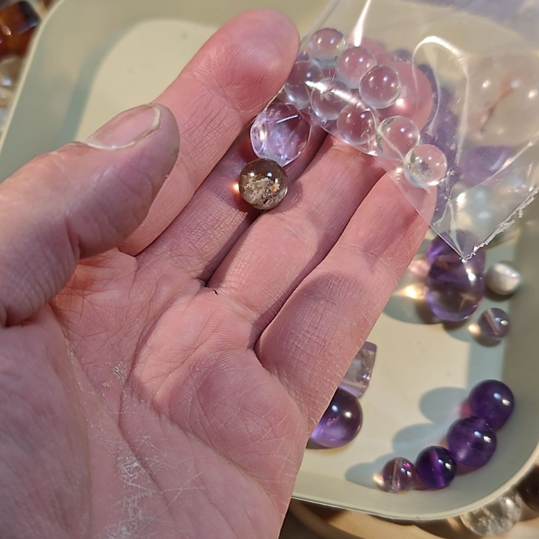 莲***事水晶颈饰未镶嵌水晶