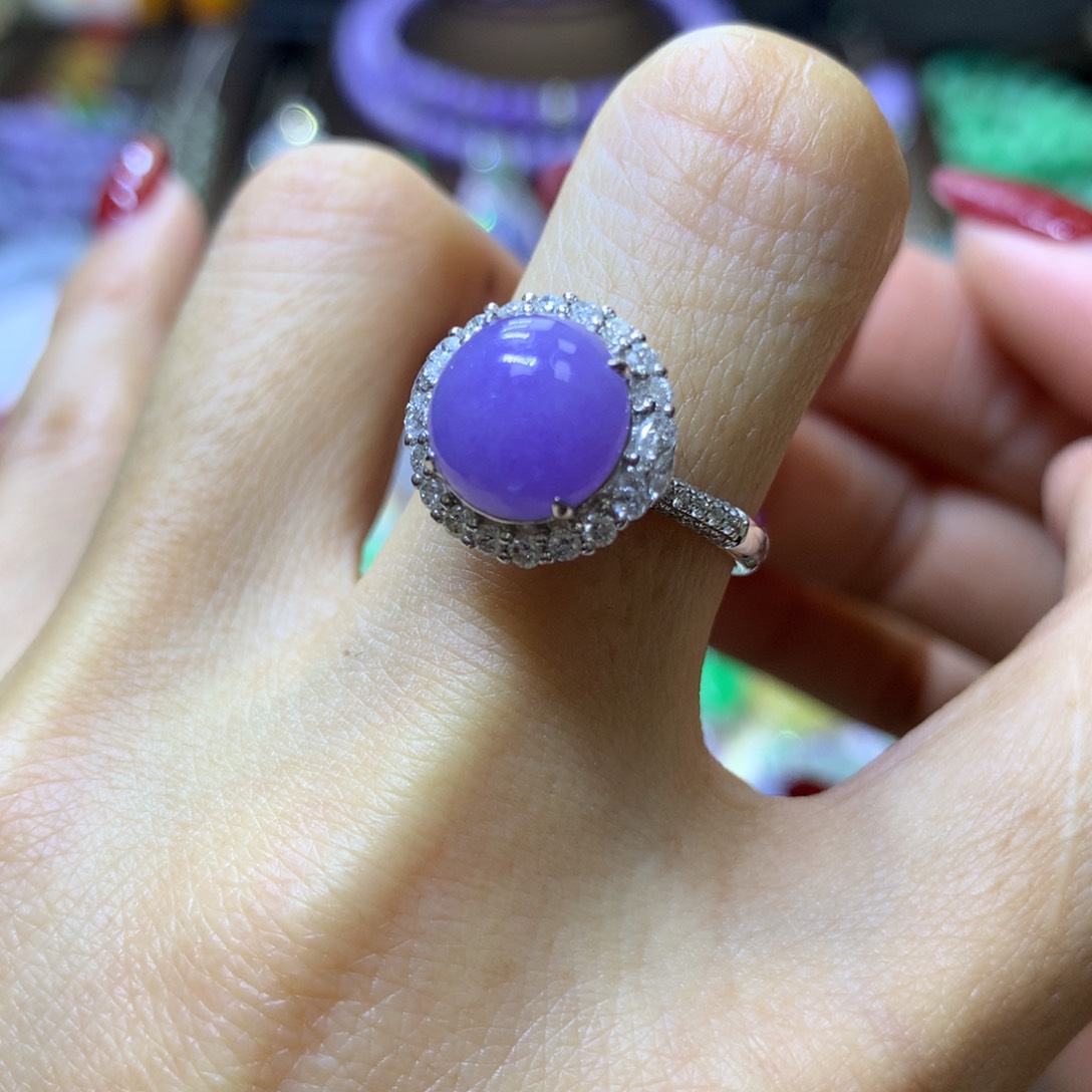 【闪购商品】翡翠颈饰18K金镶嵌翡翠