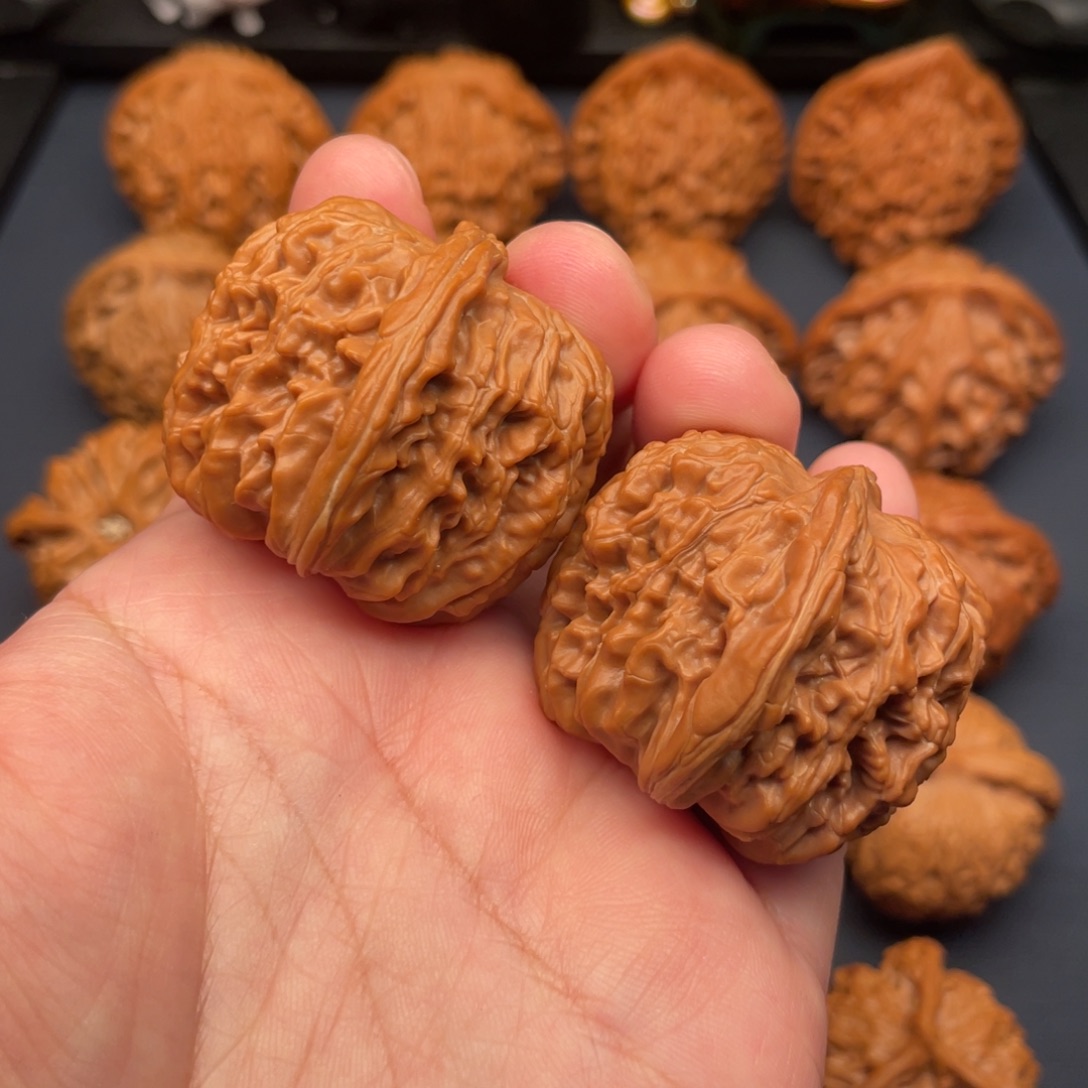 文玩核桃把件全品无修40四座楼