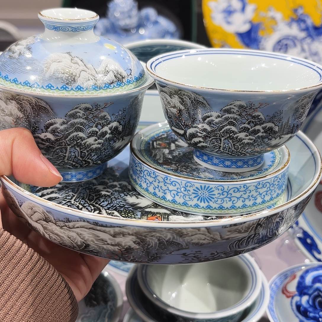 瓷片景德镇瓷器艺术