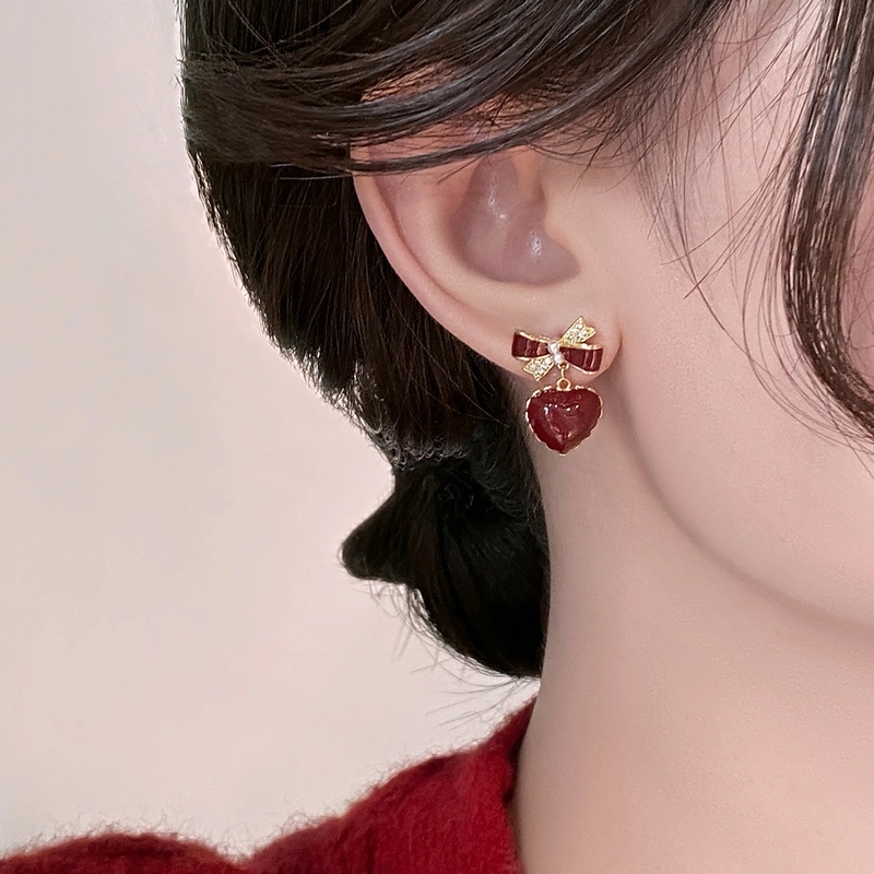 铜合金耳饰 气质轻奢时尚可爱小众甜美百搭简约LY0415