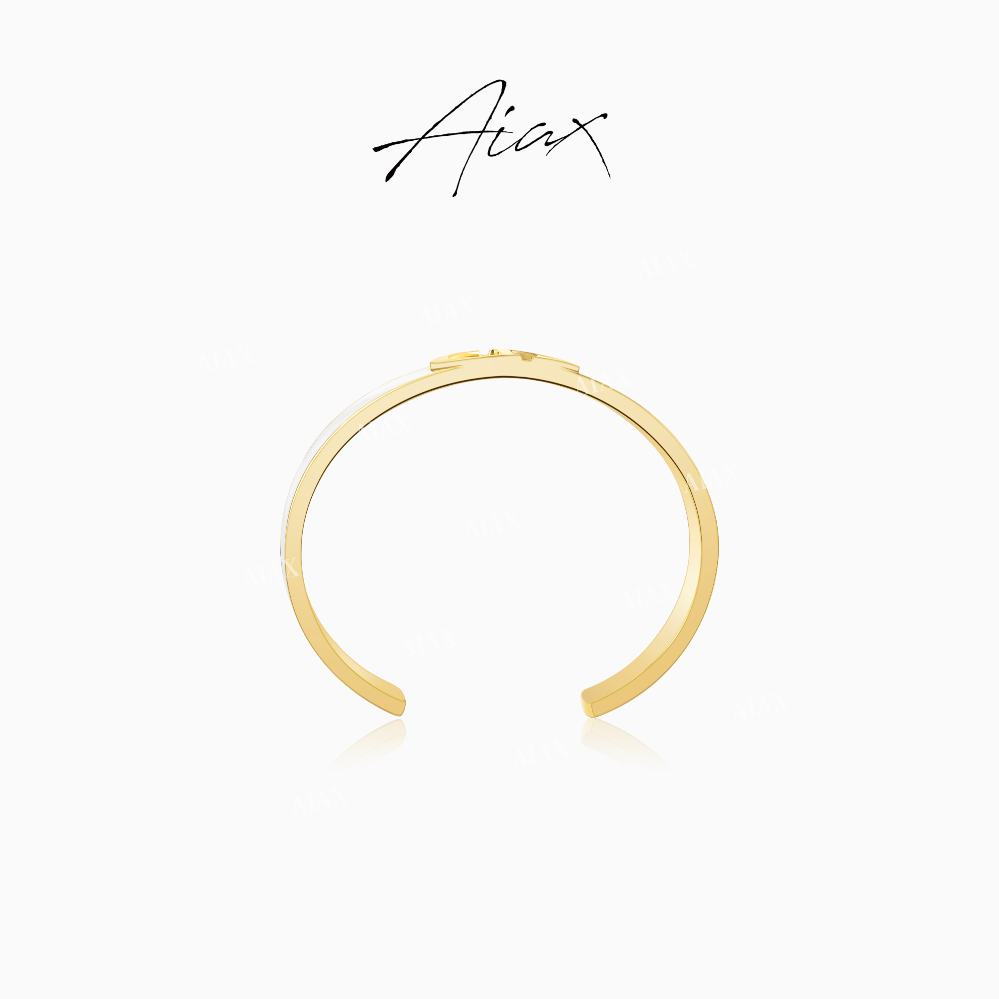 AIAX 618 经典百搭时尚高级感爆款猪鼻子手镯TSS8054